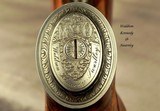 MONTY KENNEDY 338 WIN. MAG.- TOTAL HERMAN WALDRON METAL- ROBERT SWARTLEY ENGRAVING- 1977- ACCURATE- ACTION DETAILED INSIDE & OUT- OVERALL 99% COND. - 6 of 9