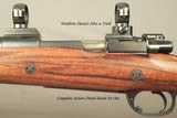 MONTY KENNEDY 338 WIN. MAG.- TOTAL HERMAN WALDRON METAL- ROBERT SWARTLEY ENGRAVING- 1977- ACCURATE- ACTION DETAILED INSIDE & OUT- OVERALL 99% COND. - 3 of 9
