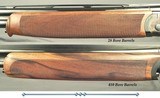 B. RIZZINI 28 & 410- BOTH BBLS. 28"- O/U MOD UPLAND EL CLASSIC- CASE COLOR RECEIVER- VERY NICE WOOD - Dbl. TRIGGERS- 100% COND.- 1997- 6 Lbs. 6 O - 7 of 7