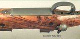 WINCHESTER 416 REM. MAG.- TOTAL PRE-64 MOD 70 CUSTOM- NEAR EXHIBITION WOOD- COMPLETE METAL WORK with 1/4 RIB ETC.- EXC. VALUE- SERIOUS RIFLE - 5 of 6
