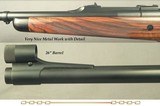 WINCHESTER 416 REM. MAG.- TOTAL PRE-64 MOD 70 CUSTOM- NEAR EXHIBITION WOOD- COMPLETE METAL WORK with 1/4 RIB ETC.- EXC. VALUE- SERIOUS RIFLE - 6 of 6