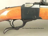 RUGER #1-V 25-06 REM. VARMINTER- OVERALL 99% ORIG. COND. EXCEPT FOR SMALL SPOTS on the RECEIVER- 24" HEAVY Bbl.- FACTORY BASES & RINGS-BORE NEW - 3 of 6