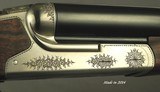 HEYM 450/400 3" N. E. MOD 88 B SAFARI- LIKE BUYING it NEW- UPGRADED WOOD- 25% HAND CUT ENGRAVING- DOCTER RED-DOT SIGHT- OVERALL 99%- 14 5/8" - 3 of 6