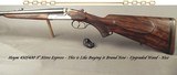 HEYM 450/400 3" N. E. MOD 88 B SAFARI- LIKE BUYING it NEW- UPGRADED WOOD- 25% HAND CUT ENGRAVING- DOCTER RED-DOT SIGHT- OVERALL 99%- 14 5/8" - 1 of 6