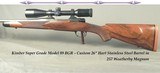 KIMBER of OREGON 257 WTHBY. MAG- MOD 89 BGR- 26" HART PRECISION S S Bbl.- ZEISS CONQUEST 4.5 - 14 x 44mm- INTEGRAL DOUBLE SQUARE- VERY ACCURATE - 1 of 5