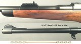 MAUSER 375 H&H MODEL 98 MAGNUM- 2014 FACTORY DOUBLE SQUARE BRIDGE MAG LENGTH ACTION- ALL MODERN MAUSER- NICE & TOUGH- QD 30mm RINGS- 14 1/4" LOP - 8 of 8