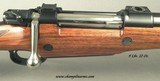 MAUSER 375 H&H MODEL 98 MAGNUM- 2014 FACTORY DOUBLE SQUARE BRIDGE MAG LENGTH ACTION- ALL MODERN MAUSER- NICE & TOUGH- QD 30mm RINGS- 14 1/4" LOP - 3 of 8