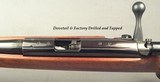 MAUSER 22 LR MOD 201 LUXUS SPORTING BOLT RIFLE- 1992- 21 1/2" Bbl.- NICE ADJUSTABLE TRIGGER- STRONG REPUTATION for ACCURACY- GROOVED + DRILLED - 5 of 6