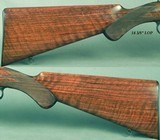 RIGBY 275 (7 x 57 Mauser)- 1951 LONDON RIGBY- MAUSER ACTION- ORIG. CANVAS TRUNK CASE- TALLEY Q D LEVER BASES & 1" RINGS- OPEN SIGHTS- 97% - 6 of 7