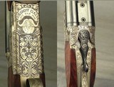 KRIEGHOFF 375 H&H- FACTORY UPGRADE CLASSIC BIG 5- DELUXE ENGRAVING- DELUXE WOOD- FACTORY QD PIVOT MOUNTS- ZEISS 1,25 x 4- OVERALL 97% COND. - 6 of 7