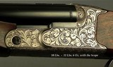 KRIEGHOFF 375 H&H- FACTORY UPGRADE CLASSIC BIG 5- DELUXE ENGRAVING- DELUXE WOOD- FACTORY QD PIVOT MOUNTS- ZEISS 1,25 x 4- OVERALL 97% COND. - 4 of 7