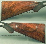 LANCASTER 450/400 3 1/4" BPE- DELUXE GRADE- SUPERB ORIG. COND.- FULLY ENGRAVED- DELUXE WOOD- ACCURATE- MADE 1884 for NAWAB of BAHAWALPUR- SCREWS - 5 of 12