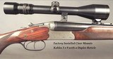 SAUER & SOHN 12 x 12 x 30-06- MOD 3000- MADE 1970- FACTORY CLAW MOUNTS with KAHLES 3 x 9 SCOPE- ORIG. PIECE EXCEPT for the PAD- OVERALL 94% COND. - 2 of 6
