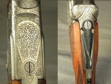 BERETTA 1958 ASEL 20- ABERCROMBIE & FITCH IMPORT- 28" VENT RIB Bbls.- ONLY 5 Lbs. 12 Oz.- ORIG. BORES & CHOKES- 96% SCROLL & FLORAL ENGRAVING - 3 of 5