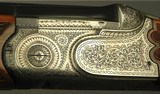 BERETTA 1958 ASEL 20- ABERCROMBIE & FITCH IMPORT- 28" VENT RIB Bbls.- ONLY 5 Lbs. 12 Oz.- ORIG. BORES & CHOKES- 96% SCROLL & FLORAL ENGRAVING - 2 of 5