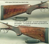 KRIEGHOFF 20 BORE 1928 SUHL BEST GRADE O/U- 99% ENGRAVING w/ GAME SCENES- 30" V R Bbls.- 100% ORIG. 1928 FINISH- BEST 300 SERIES ACTION-EXC. BORE - 7 of 9