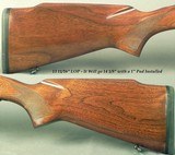 WINCHESTER 30-06 MOD 70 PRE-64 FEATHERWEIGHT- MADE in 1957- ORIG BLUE- STOCK REOILED- THE BORE is EXC.- SOLID HUNTING PIECE- 13 11/16" LOP - 3 of 4