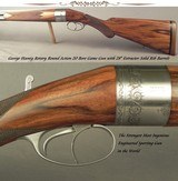 HOENIG 20 BORE ROTARY ROUND ACTION O/U- TOTAL SIMPLICITY, DURABILITY, STRENGTH & FUNCTION- TOP DRAWER HOENIG WORKMANSHIP & CRAFTSMANSHIP- REALLY NICE - 1 of 9