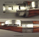 HOENIG 20 BORE ROTARY ROUND ACTION O/U- TOTAL SIMPLICITY, DURABILITY, STRENGTH & FUNCTION- TOP DRAWER HOENIG WORKMANSHIP & CRAFTSMANSHIP- REALLY NICE - 8 of 9