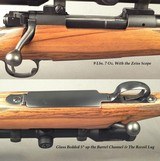 WINCHESTER 300 H&H- PRE-64 MOD 70 Bbld. ACTION CUSTOM- VERY NICE CUSTOM ENGLISH WALNUT- ZEISS 3.5 x 10- 26" FACTORY Bbl.- 1940 MOD 70- NICE RIFLE - 2 of 5