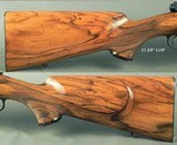 WINCHESTER 300 H&H- PRE-64 MOD 70 Bbld. ACTION CUSTOM- VERY NICE CUSTOM ENGLISH WALNUT- ZEISS 3.5 x 10- 26" FACTORY Bbl.- 1940 MOD 70- NICE RIFLE - 3 of 5