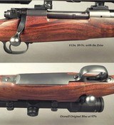 DAKOTA 270 WIN. CLASSIC GRADE with UPGRADES- VERY ACCURATE with a BENCHMARK 1 in 10 Bbl.- ZEISS 4 - 12 x 42 TERRA 3X- NICE BASTOGNE STOCK- 95% PIECE - 2 of 4