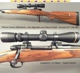 DAKOTA 330 DAKOTA CLASSIC GRADE with NICE UPGRADES- VERY ACCURATE with a LILJA 24" Bbl.- LEUPOLD 2.5 - 8 x 36- ENGLISH WALNUT STOCK- OVERALL 94% - 1 of 4
