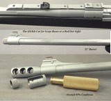 DAKOTA 416 REM. MAG. LEFT HAND CUSTOM- ALL WEATHER METAL FINISH- SYNTHETIC STOCK- 1/4 RIB CUT FOR SCOPE RINGS- TALLEY BASES on the RECEIVER- TOUGH - 3 of 4