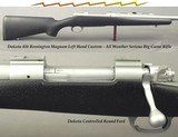 DAKOTA 416 REM. MAG. LEFT HAND CUSTOM- ALL WEATHER METAL FINISH- SYNTHETIC STOCK- 1/4 RIB CUT FOR SCOPE RINGS- TALLEY BASES on the RECEIVER- TOUGH - 1 of 4