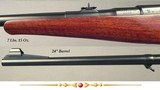 MAUSER 9.3 x 62 COMMERCIAL OBERNDORF- TYPE B- COMPLETE TURNBULL REFINISH- 24" Bbl.- BORE is EXC.- 1931- OVERALL 98% COND.- EVERY # MATCHES- NICE - 4 of 4