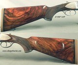 CHAPUIS 450/400 3" N. E.- NEW- MODEL ELAN- VERY NICE WOOD- 95% FLORAL ENGRAVING & GAME SCENE- REMOVABLE BLOCKS in RIB for SCOPE MOUNTS or RED DOT - 4 of 5