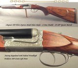 CHAPUIS 470 N. E.- NEW- MOD ELAN CLASSIC- VERY NICE WOOD- 95% FLORAL ENGRAVING & GAME SCENE- REMOVABLE BLOCKS in RIB for SCOPE MOUNTS or RED DOT - 1 of 5
