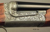 CHAPUIS 470 N. E.- NEW- MOD ELAN CLASSIC- VERY NICE WOOD- 95% FLORAL ENGRAVING & GAME SCENE- REMOVABLE BLOCKS in RIB for SCOPE MOUNTS or RED DOT - 2 of 5