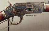 WINCHESTER MODEL 1873 DELUXE SADDLE RING CARBINE 44-40- COMPLETE UPGRADE- OVERALL it is NOW 98% COND.- THE BORE is NEW- IT WORKS & SHOOTS - 2 of 5