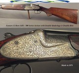 FAMARS 12 BORE SIDELOCK O/U- MADE in 1971- 300 SERIES ACTION with DOUBLE UNDERLUGS & DOUBLE BITE- DOUBLE TRIGGERS- 27 3/4" V R Bbls.-99% ENGRAVED - 1 of 5