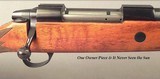 SAKO 270 FINNBEAR SPORTER- NEW & UNFIRED in the FACTORY BOX- ABOUT 1985- SAKO SCOPE RINGS for the DOVETAIL FLATS on the RECEIVER- 24" Bbl. - 2 of 4