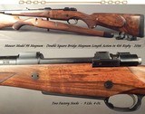 MAUSER 416 RIGBY MOD 98 MAGNUM- 2 FACTORY STOCKS- 2016 FACTORY DOUBLE SQUARE BRIDGE MAG LENGTH ACTION- ALL MODERN MAUSER- TOUGH as NAILS- QD RINGS - 1 of 5