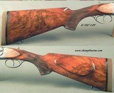 CHAPUIS 470 N. E.- NEW- MOD ELAN CLASSIC- VERY NICE WOOD- 95% FLORAL ENGRAVING & GAME SCENE- REMOVABLE BLOCKS in RIB for SCOPE MOUNTS or RED DOT - 3 of 4