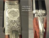 CHAPUIS 470 N. E.- NEW- MOD ELAN CLASSIC- VERY NICE WOOD- 95% FLORAL ENGRAVING & GAME SCENE- REMOVABLE BLOCKS in RIB for SCOPE MOUNTS or RED DOT - 2 of 4