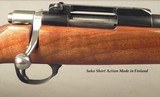 BROWNING BELGIUM 222 REM- SAFARI GRADE- SAKO SHORT ACTION- 1964- USED but VERY HONEST- OVERALL a 94% PIECE- NICE WOOD- OVERALL 94%- BORE as NEW - 2 of 4