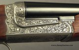 CHAPUIS 470 N. E.- NEW- MOD ELAN CLASSIC- VERY NICE WOOD- 95% FLORAL ENGRAVING & GAME SCENE- REMOVABLE BLOCKS in RIB for SCOPE MOUNTS or RED DOT - 2 of 6