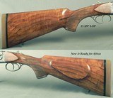 CHAPUIS 470 N. E.- NEW- MOD ELAN CLASSIC- VERY NICE WOOD- 95% FLORAL ENGRAVING & GAME SCENE- REMOVABLE BLOCKS in RIB for SCOPE MOUNTS or RED DOT - 4 of 6
