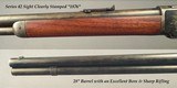 WINCHESTER 45-60 MOD 1876- BORE IS EXC- 28" ROUND Bbl.- 35% ORIG RECEIVER BLUE- 45% ORIG Bbl. BLUE- 1885- ORIG SIGHTS- VERY SOLID WOOD & MECHANIC - 4 of 6