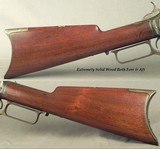 WINCHESTER 45-60 MOD 1876- BORE IS EXC- 28" ROUND Bbl.- 35% ORIG RECEIVER BLUE- 45% ORIG Bbl. BLUE- 1885- ORIG SIGHTS- VERY SOLID WOOD & MECHANIC - 5 of 6