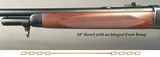 WINCHESTER MOD 71 DELUXE- 348- 1949- BORE LIKE NEW- ORIG BLUE & WOOD FINISH- PAD ADDED to 13 7/8" LOP- CORRECT SIGHTS- SOLID MECHANICS - 5 of 5
