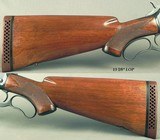 WINCHESTER MOD 71 DELUXE- 348- 1949- BORE LIKE NEW- ORIG BLUE & WOOD FINISH- PAD ADDED to 13 7/8" LOP- CORRECT SIGHTS- SOLID MECHANICS - 4 of 5