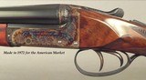 WEBLEY & SCOTT 28 BORE MOD 728- AS NEW & OVERALL 99%- TOTALLY ORIG- EXC PLUS WOOD- 1972- CASED- 99% CASE COLORS- 99% Bbl. BLUE- NICE - 2 of 6