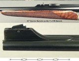 CHAPUIS 7 x 57R & 28 Ga. 2 Bbl. SET- MOD RGEX S x S- SUPER WOOD- FACTORY QD PIVOT MOUNT- LEUPOLD 1.5 x 5- 90% ENGRAVING- OVERALL 99% COND.- NICE - 6 of 6