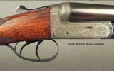 CHURCHILL 12 BORE PAIR- REGAL MODEL- MADE 1934- ASSIST EASY OPENING- ONLY 5 Lbs. 15 Oz.- 25" Bbls. with HIDDEN THIRD BITE- EXC Bbls. INSIDE & OUT - 7 of 9