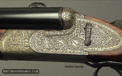 FRANZ SODIA 20 x 20 x 22 WIN. CENTERFIRE (5.6 x 35R) DRILLING- 1941 QUALITY- EXC PLUS COND- ALL 3 BORES EXC PLUS- 99% ENGRAVED- EXC.WOOD - Image 5 of 9